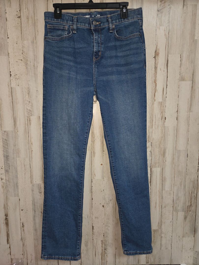 denim OLD NAVY slim stretch jeans, boy 18