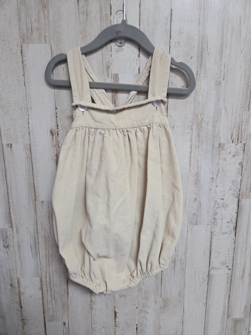 BEIGE SHRIMP & GRITS RIBBED BUBBLE, GIRL 3T