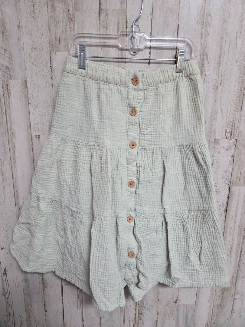 SAGE CAT & JACK MUSLIN BUTTON SKIRT, GIRL 10/12