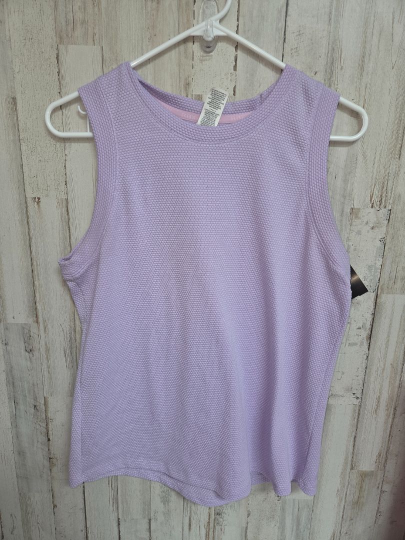 LILAC RBX TEXTURED TANK, LADIES M