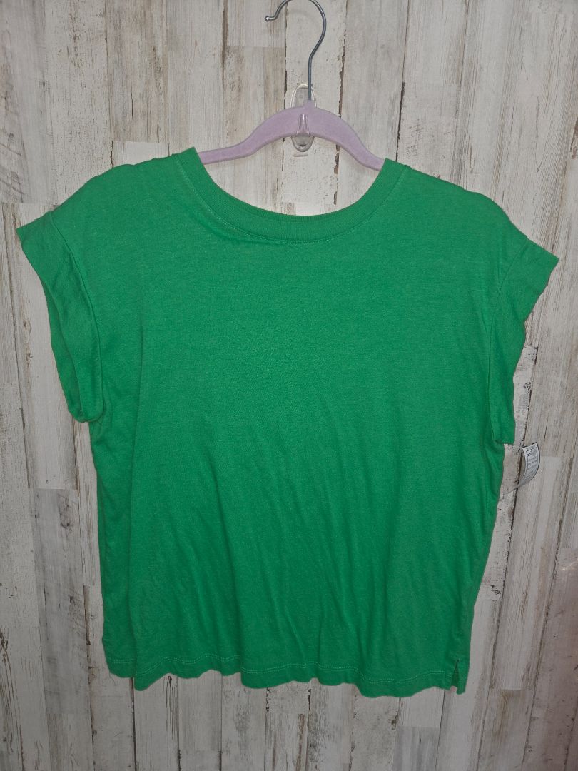 GREEN A NEW DAY COTTON TOP, LADIES M