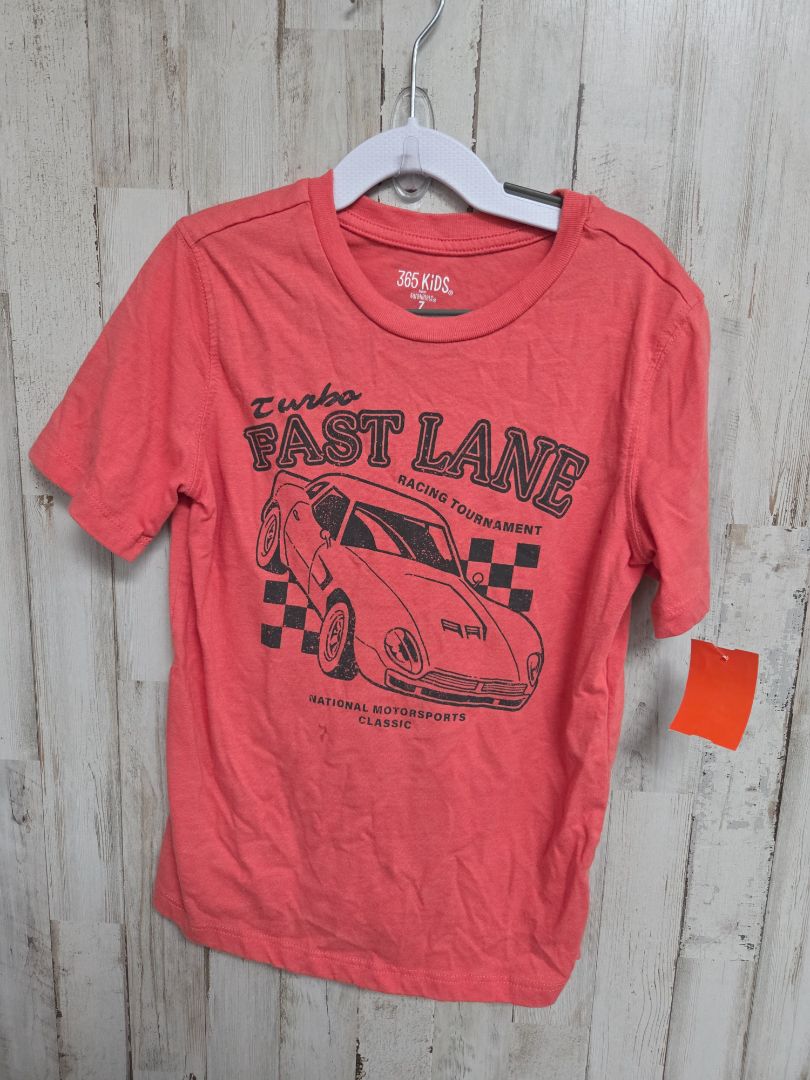 ORANGE 365 KIDS FAST LANE TEE, BOYS 7