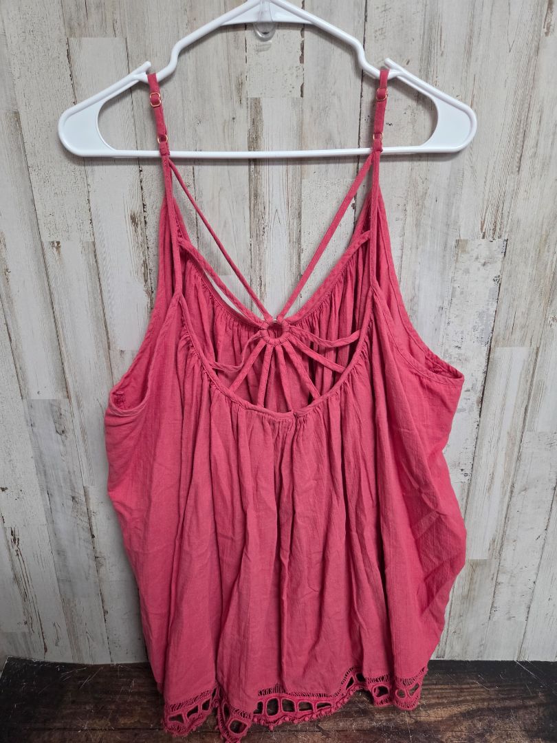 PINK LANE BRYANT 26/28 STRAPPY BACK CAMI, LADIES 4X