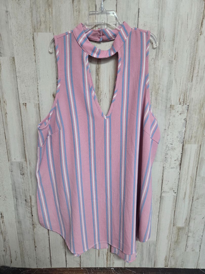 PINK SOPRANO KEYHOLE TANK, LADIES M