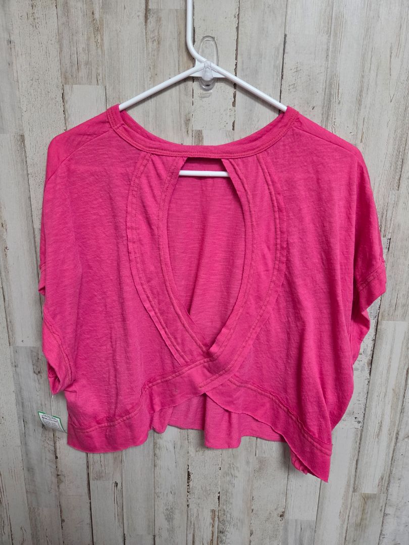 PINK SHEIN OPEN BACK TOP, LADIES M