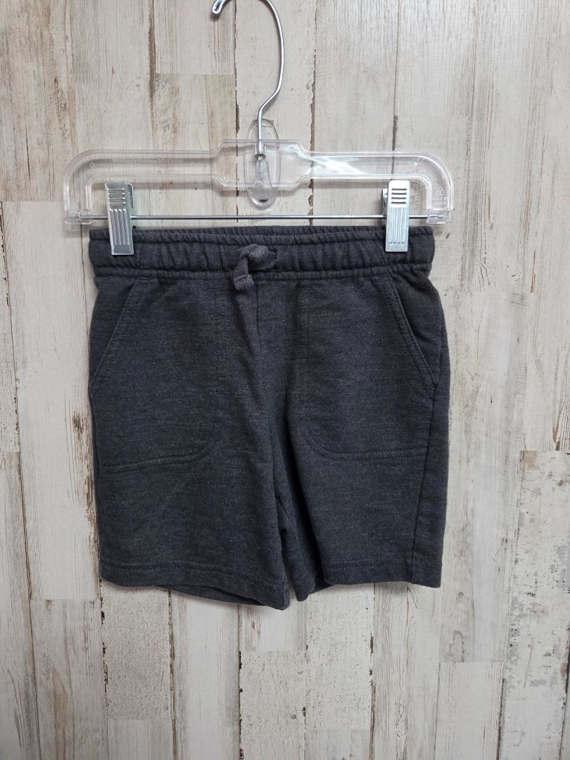 CHARCOAL CAT & JACK DRAWSTRING SHORTS, BOY 4T