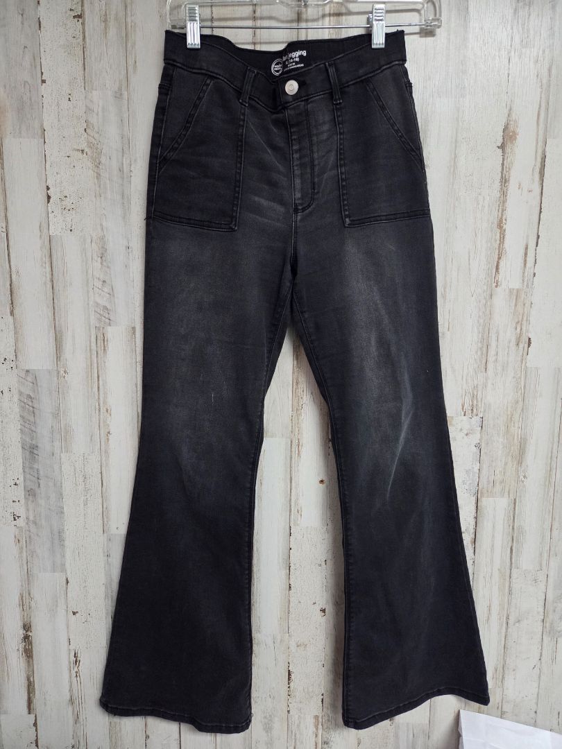 BLACK WONDER NATION FLARE JEGGING, GIRL 14/16