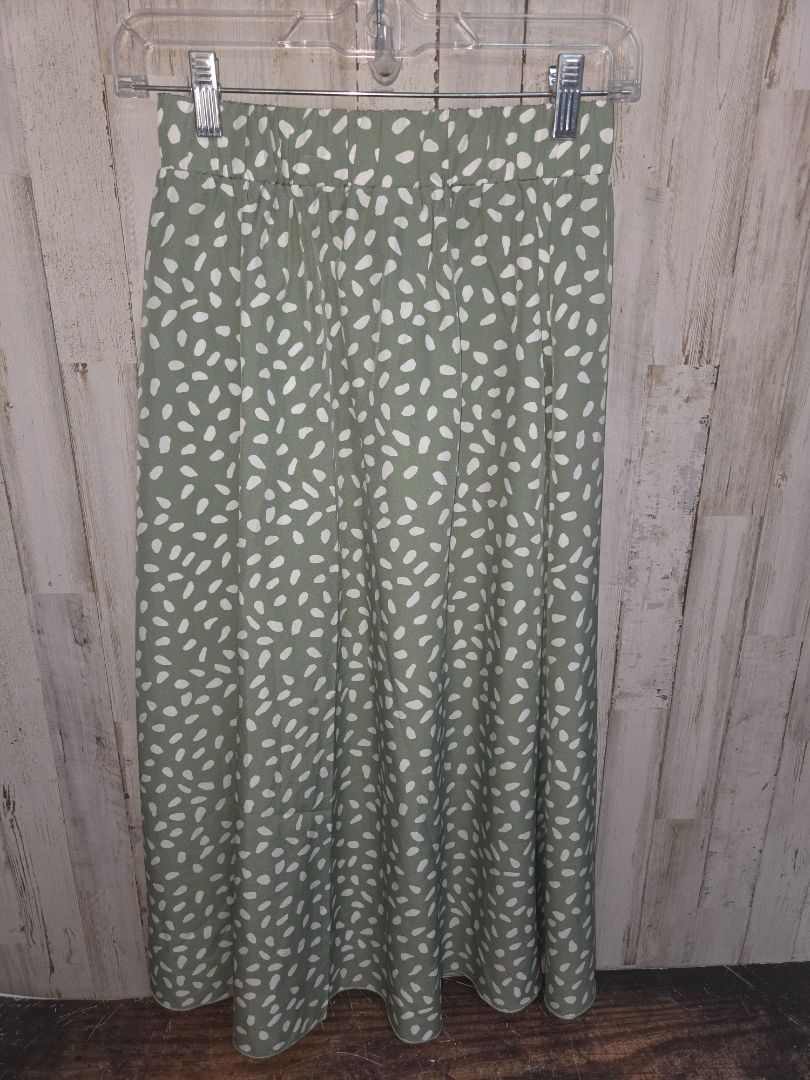 sage speckled skirt, LADIES S