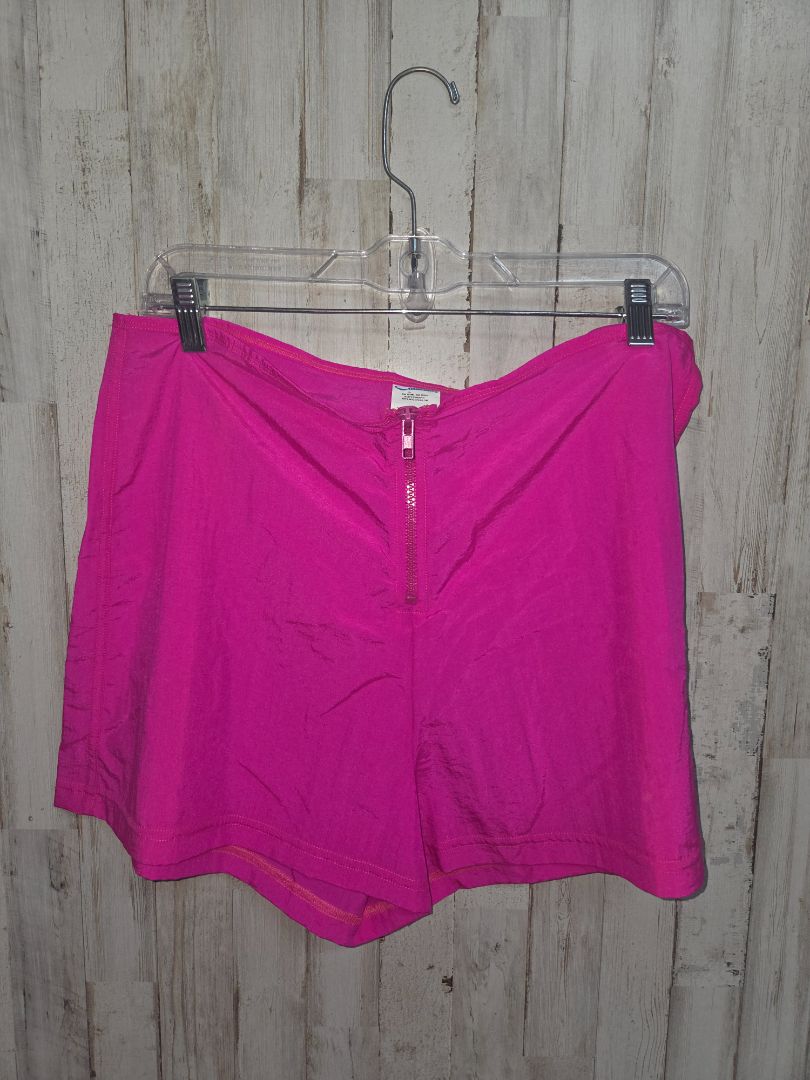 pink catalina high waist swim shorts, LADIES L