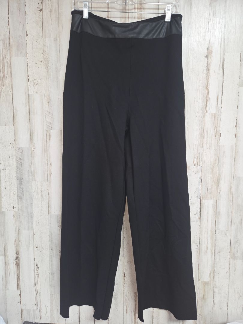black lysse pull on slacks, LADIES L