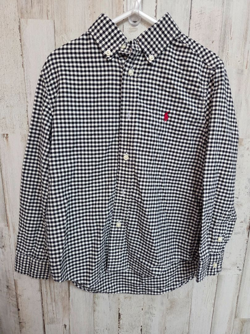 BLACK RALPH LAUREN plaid button up, BOY 6
