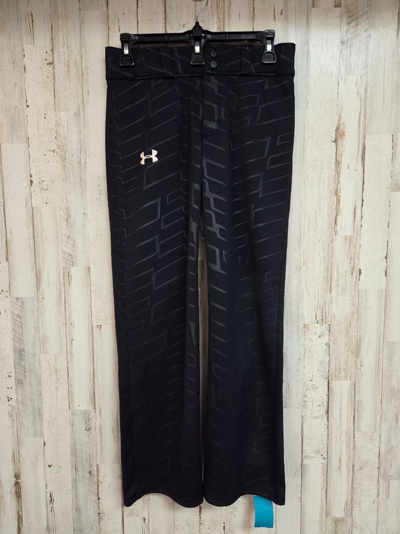 black under armour logo baseball pants, boy 10/12