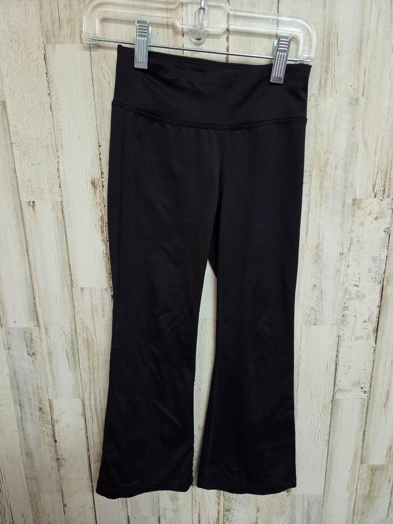 black athletic works yoga pants, girl 4/5