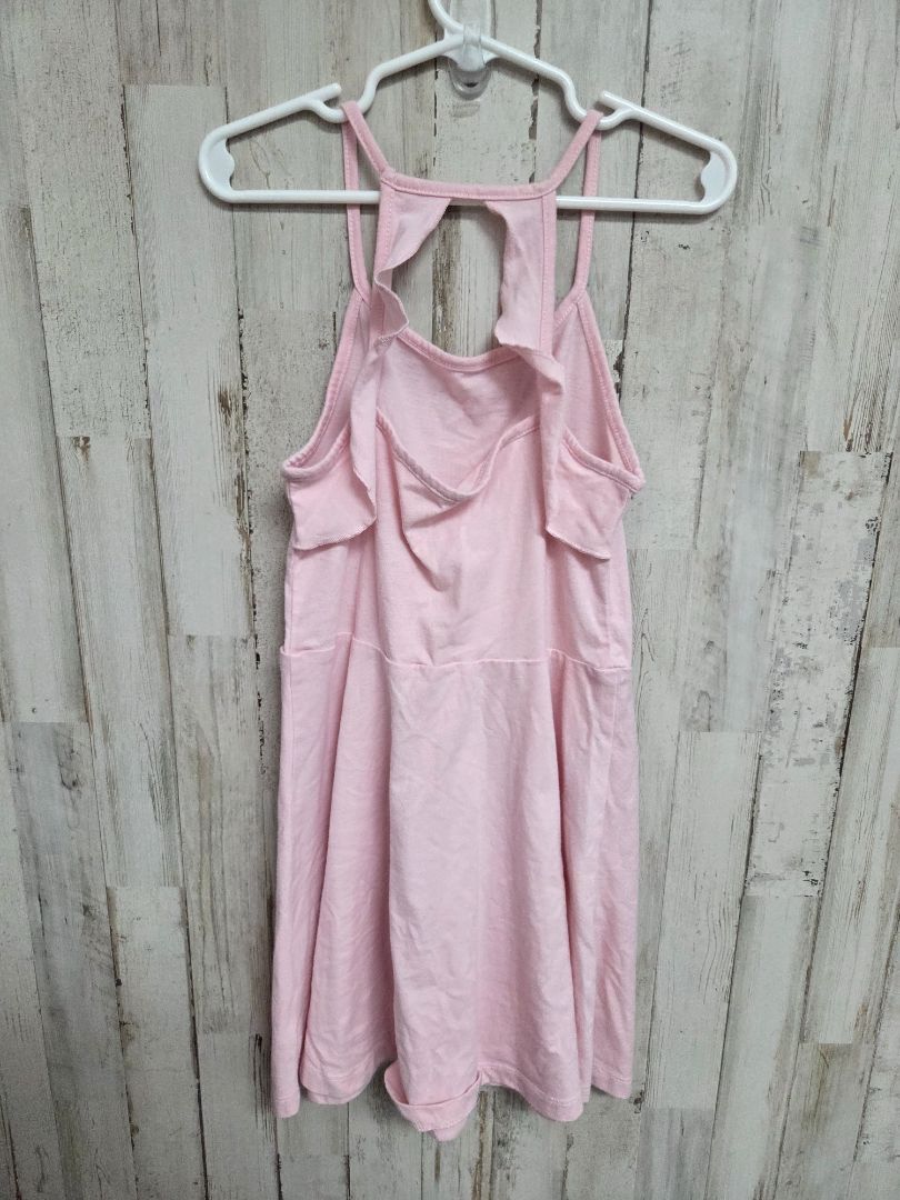 pink CHILDRENS PLACE open back dress, girl 5/6