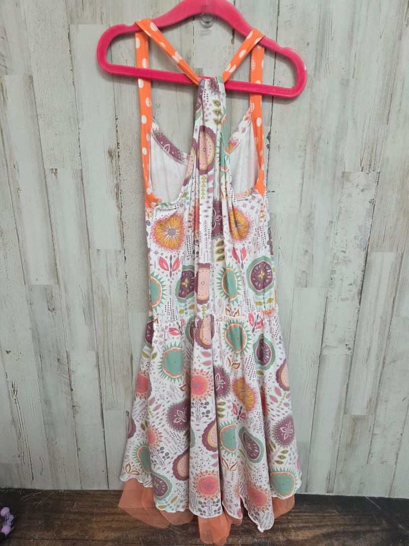 white matilda jane printed dress, girl 8