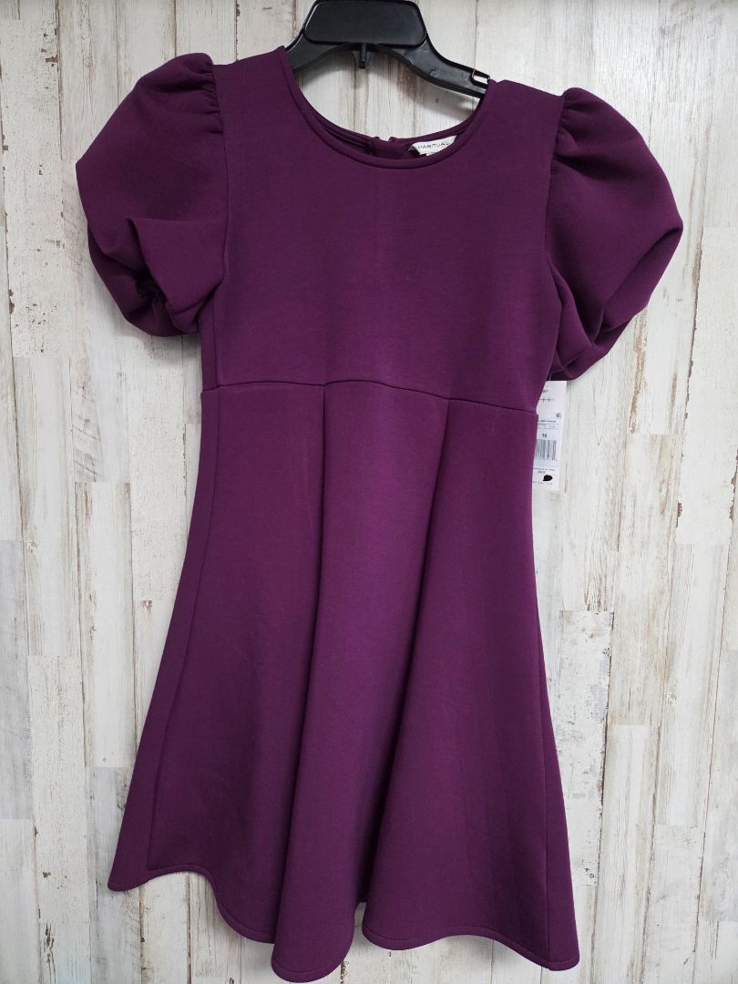 PLUM HABITUAL GIRL NEW PUFF SLEEVE DRESS, GIRL 16