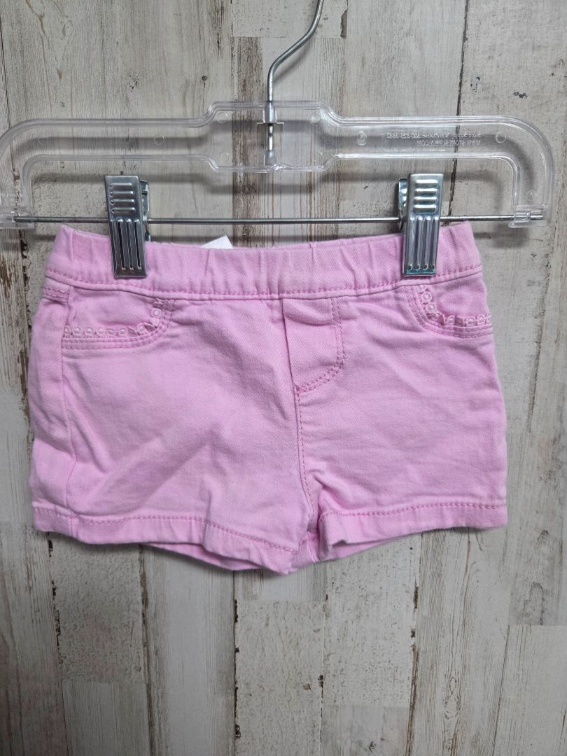 LILAC CARTERS PULL ON SHORTS, GIRL 9M