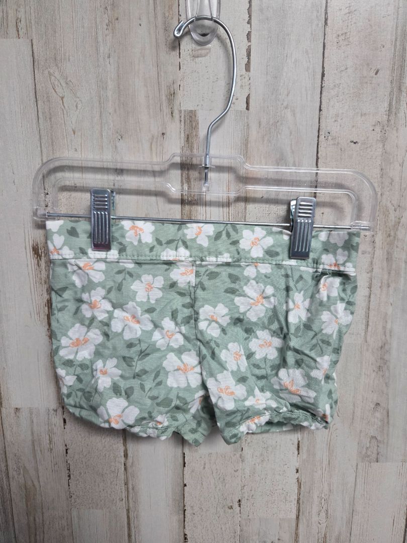 SAGE CARTERS FLOWER SHORTS, GIRL 12M