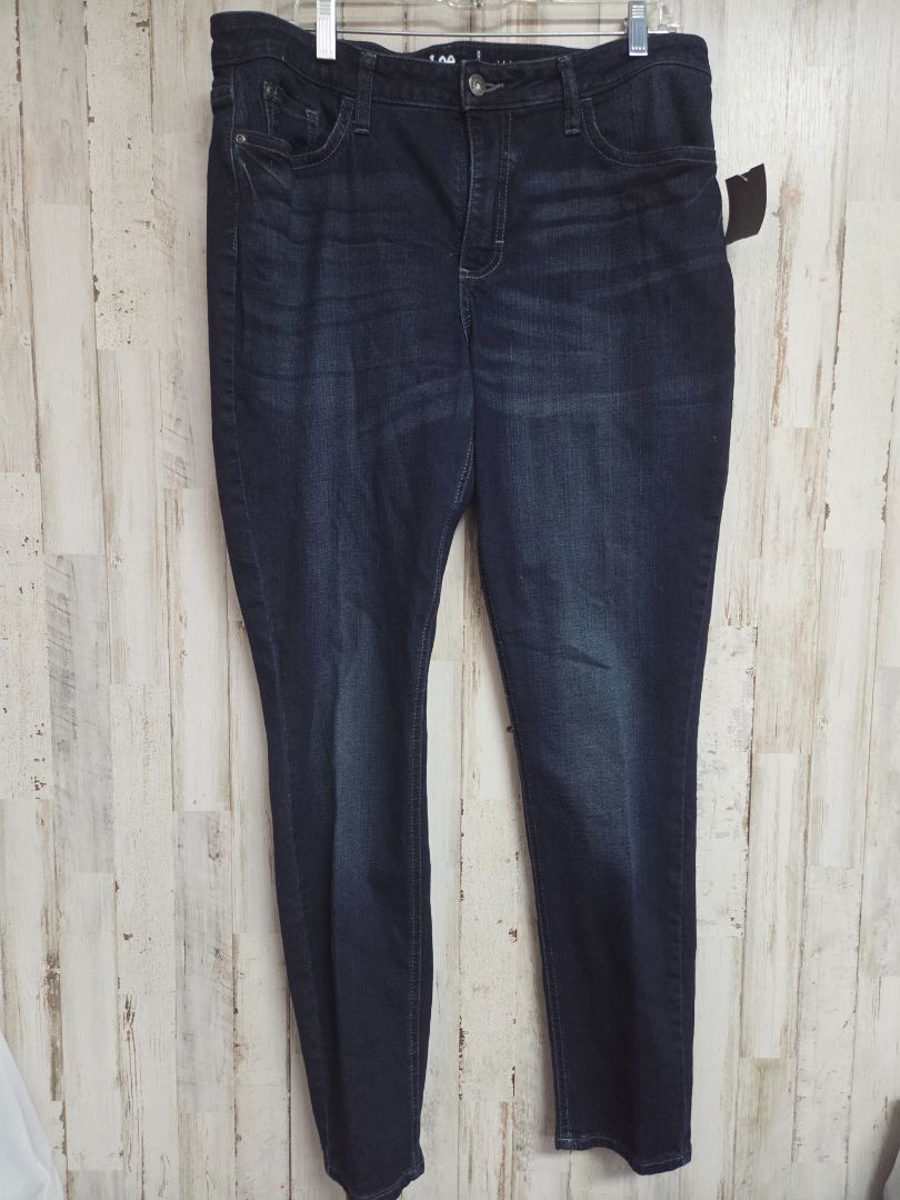 DENIM LEE SZ16 MIDRISE SKINNY, LADIES XL