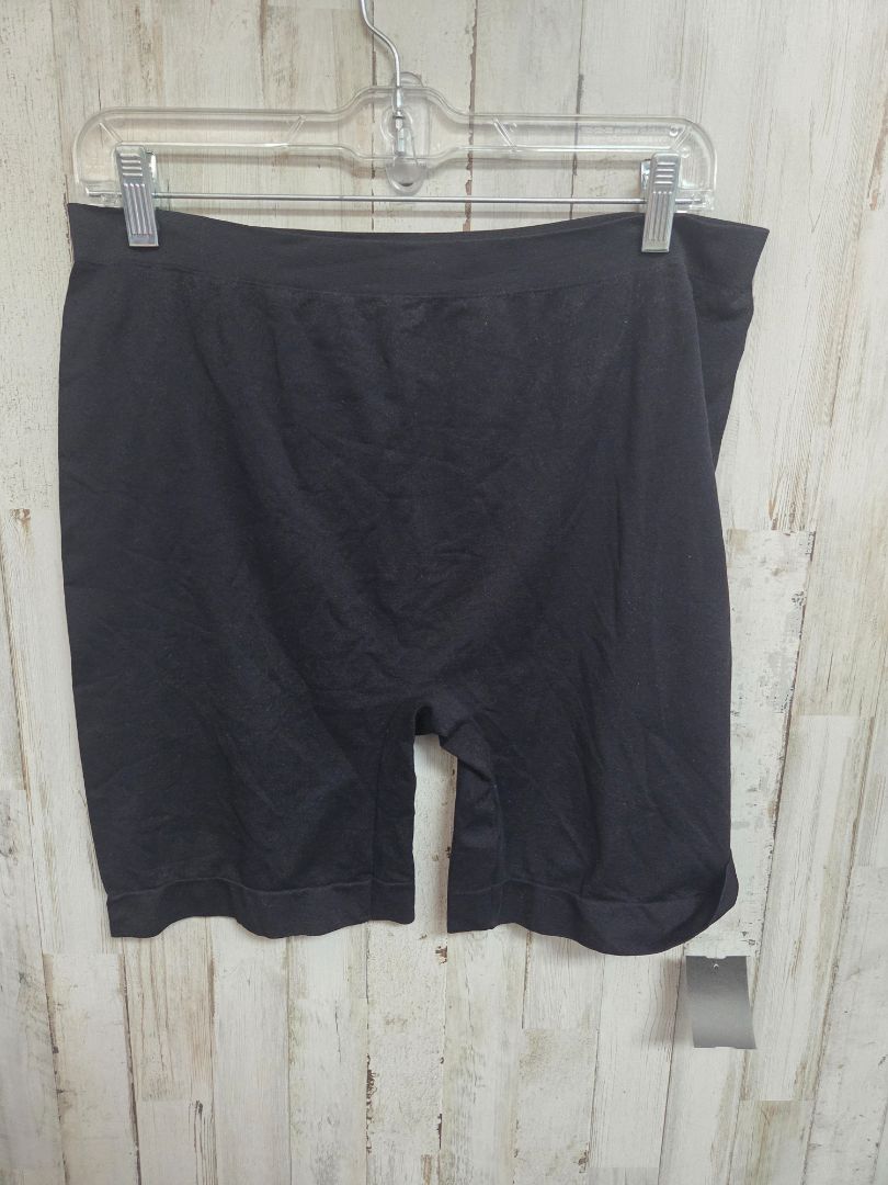 BLACK MARILYN MONROE SPANX SHORTS, LADIES 3X