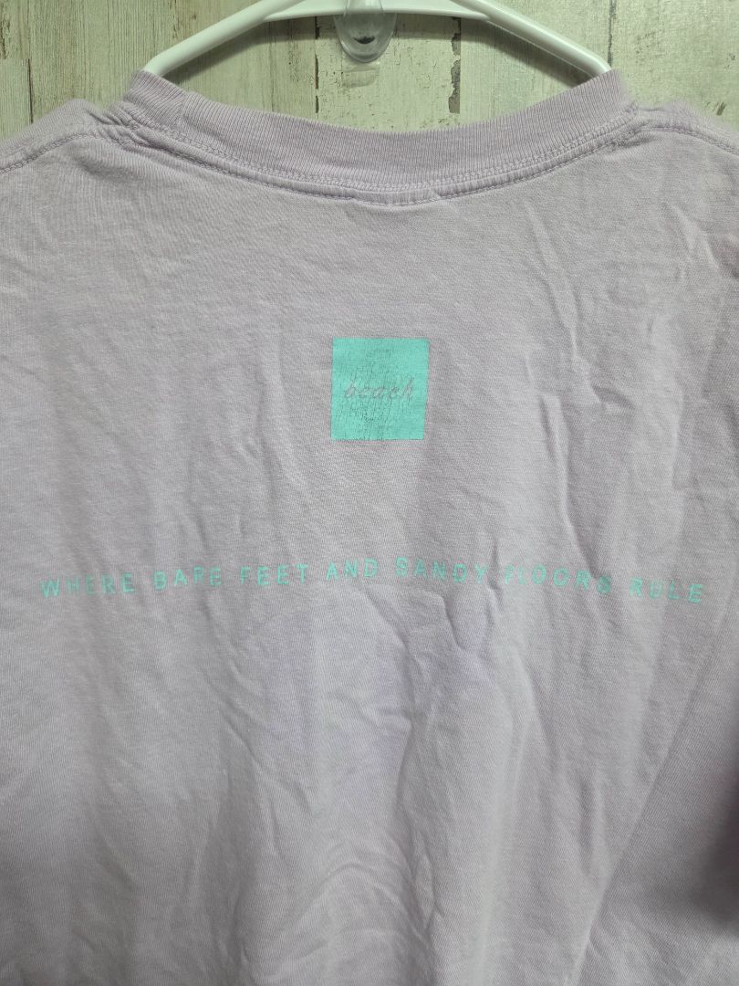 LILAC COMFORT COLORS SEASIDE TEE, LADIES M