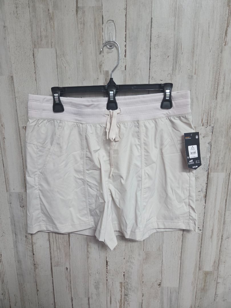 BEIGE AVIA NEW ATHLETIC SHORTS, LADIES M
