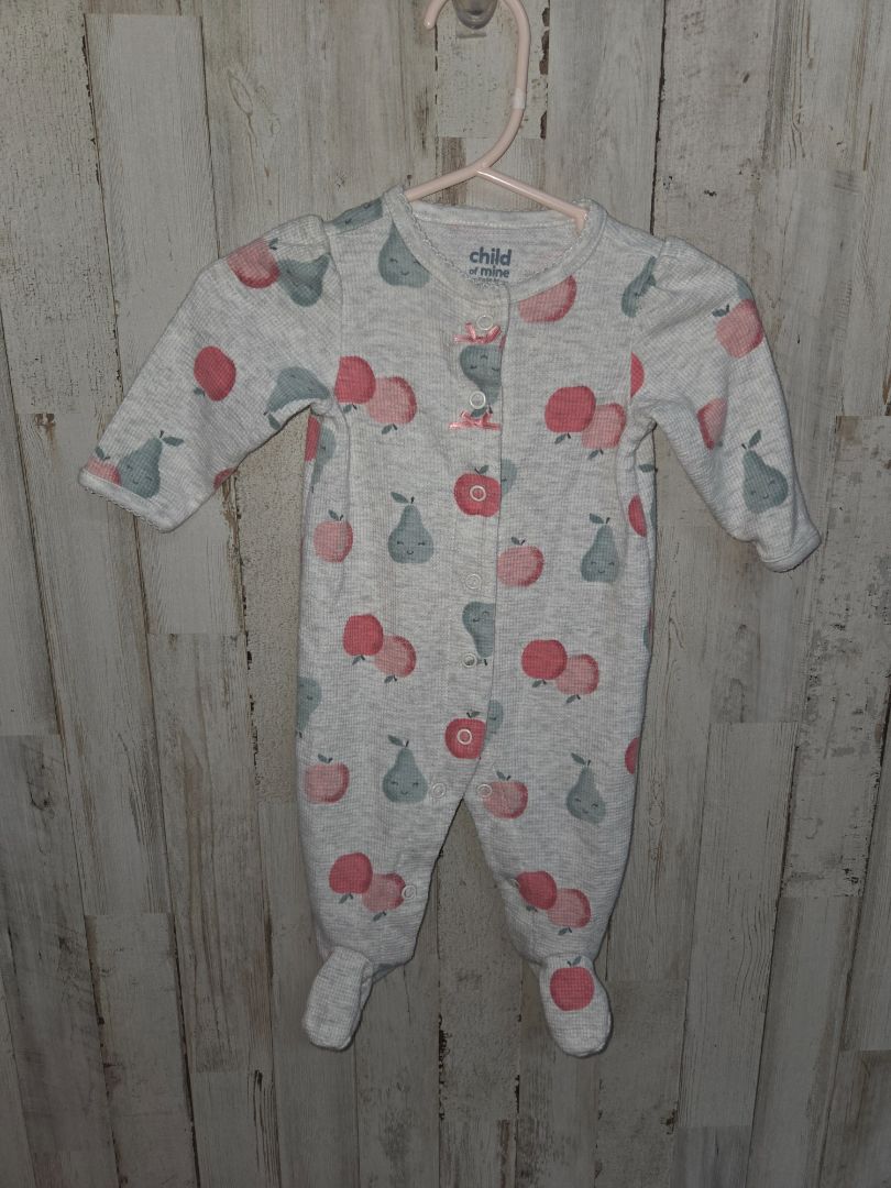 GREY CHILD OF MINE APPLE SLEEPER, GIRLS 0/3M