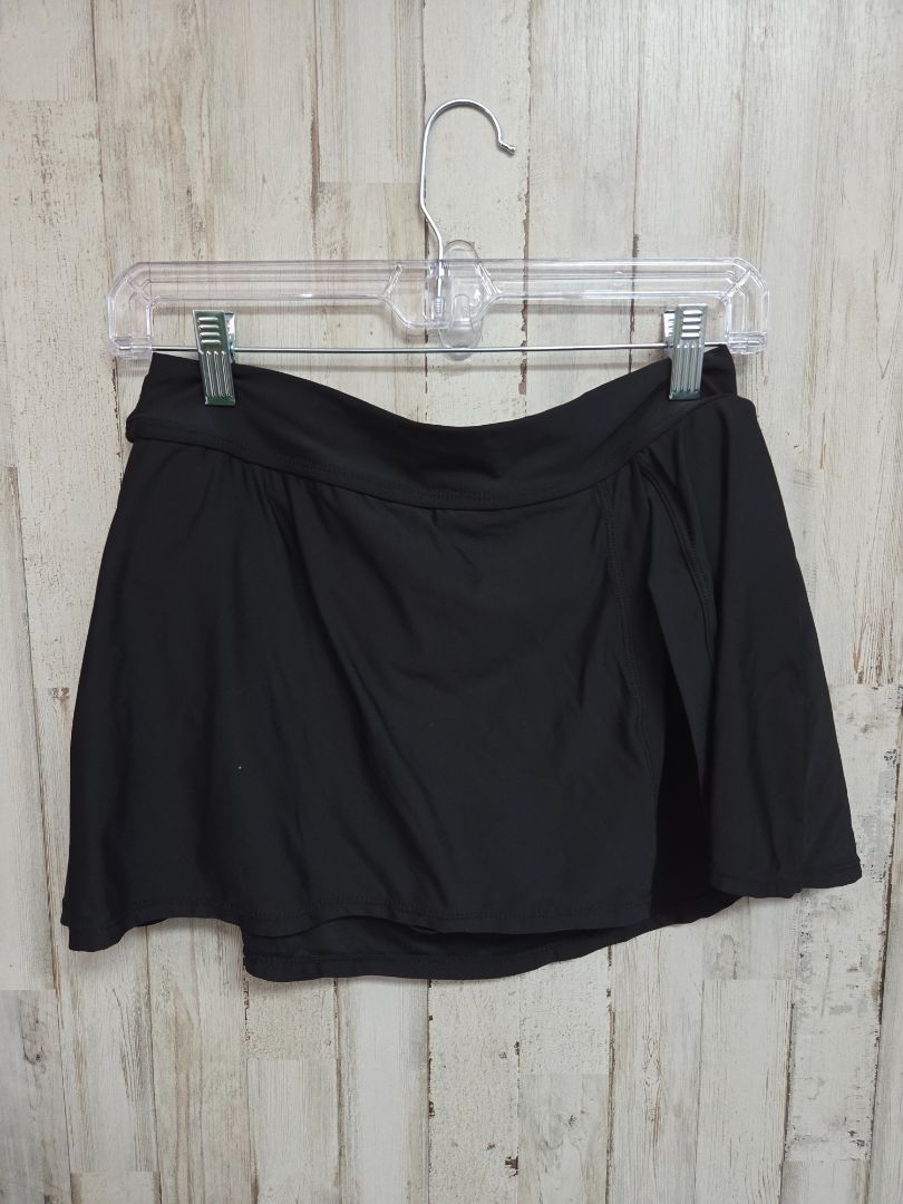 BLACK ANNA COLE SWIM SKIRT, LADIES M