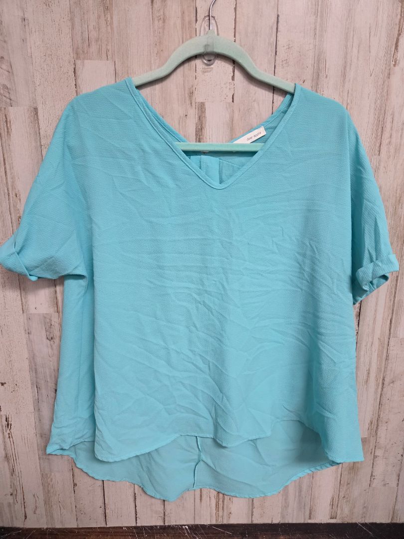 BLUE DEAR APPLE SHEER TOP, LADIES S