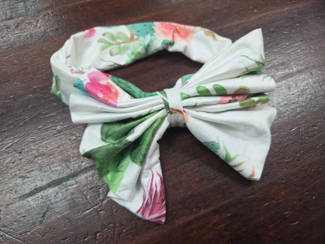 Floral headwrap