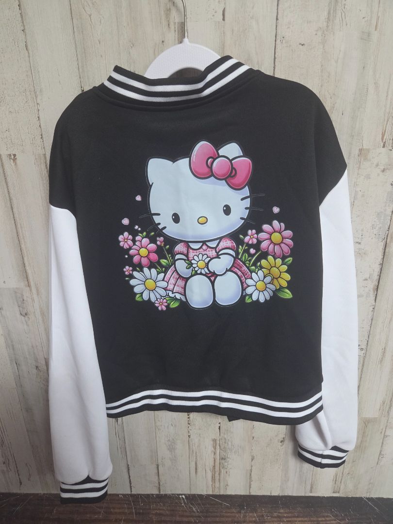 BLACK HELLO KITTY JACKET, GIRLS 12