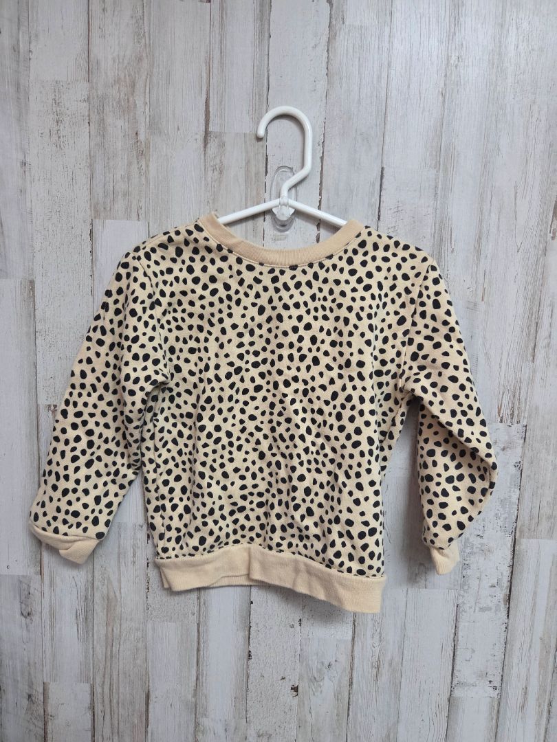TAN GARANIMALS SPOTTED PULLOVER, GIRL 3T