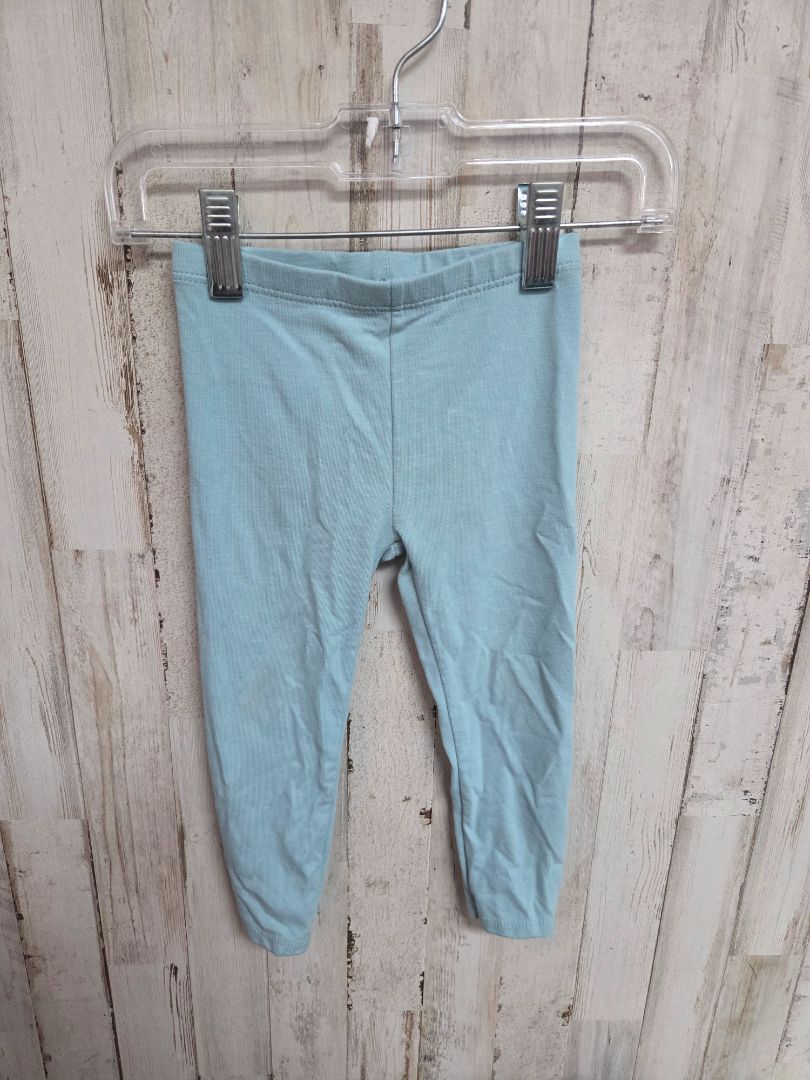 TEAL GARANIMALS LEGGINGS, GIRL 18M