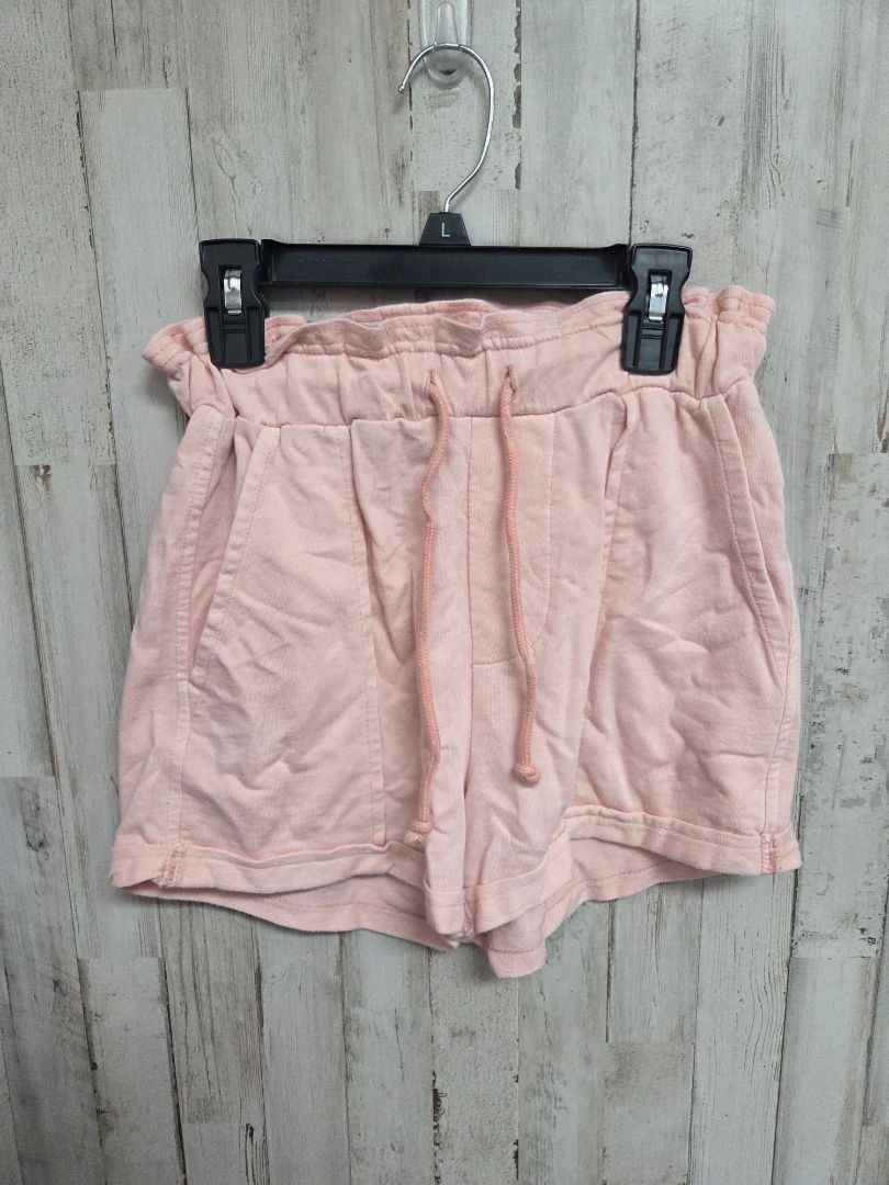 LT PINK ARIZONA COTTON DRAWSTRING SHORT, LADIES XS