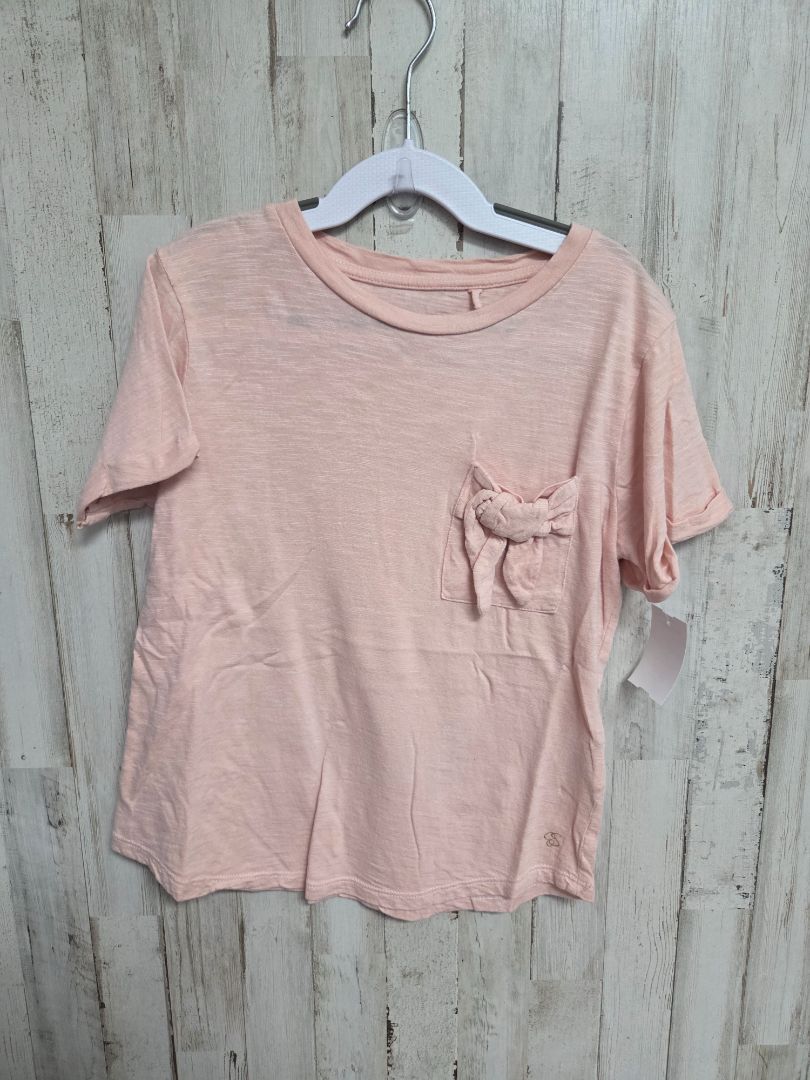 PEACH JESSICA SIMPSON POCKET TOP, GIRLS 8/10