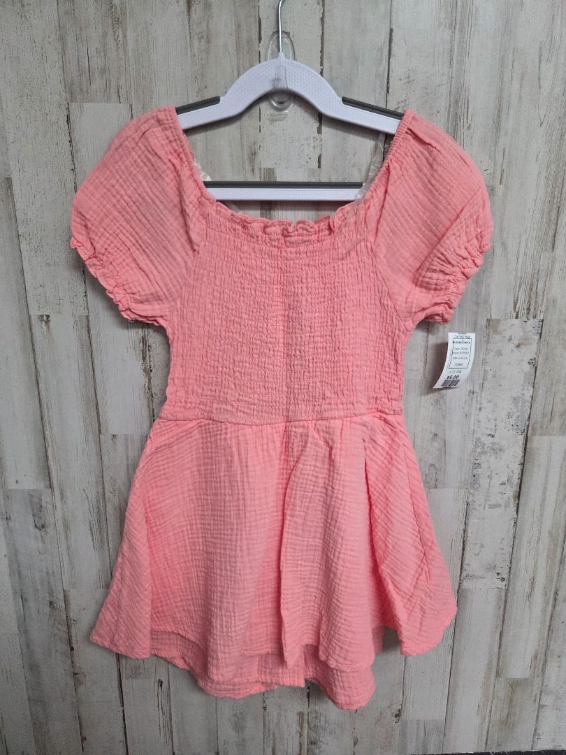 PEACH BTWEEN MUSLIN ROMPER, GIRLS 8
