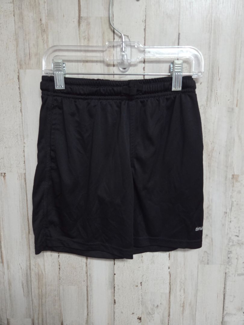 BLACK ATHLETIC WORKS DRIWORKS SHORTS, BOY 6-7