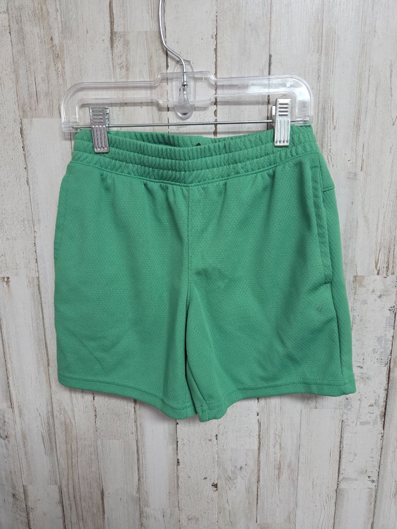 GREEN OLD NAVY ATHLETIC SHORTS, BOY 8
