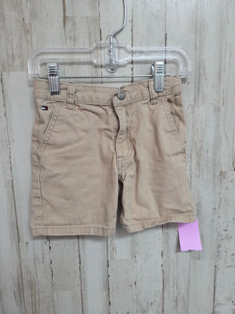 KHAKI TOMMY HILFIGER SHORTS, BOYS 3T
