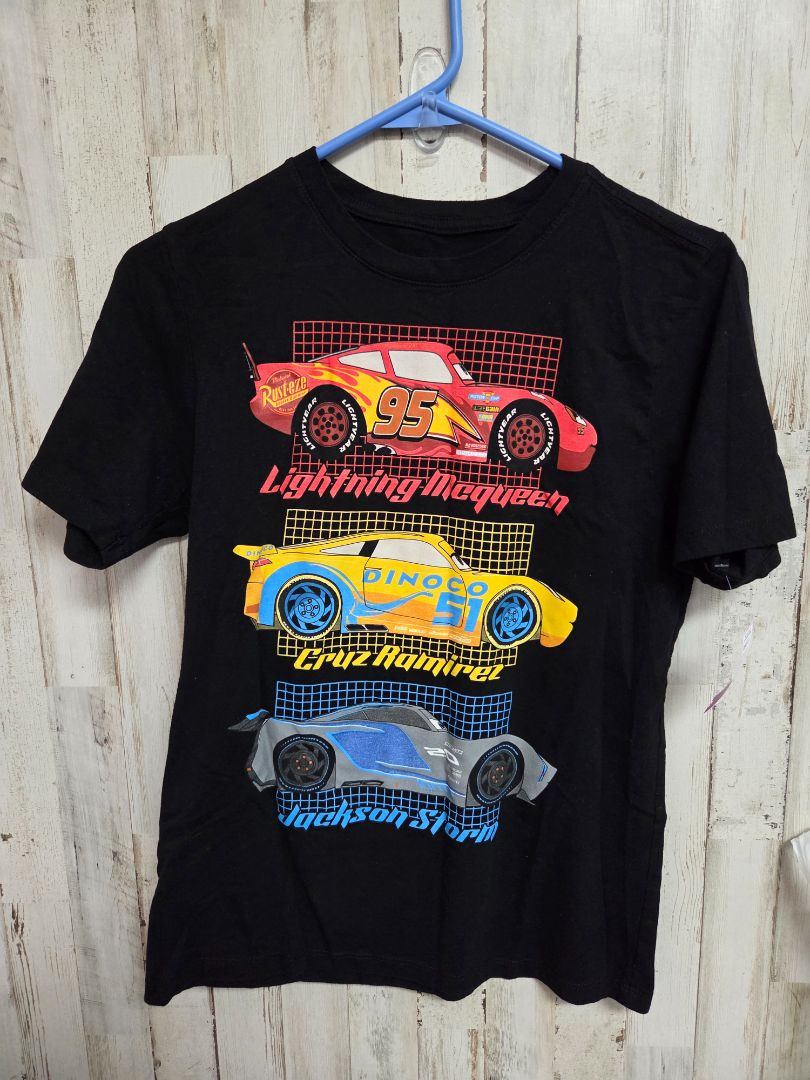 BLACK DISNEY CARS TEE, BOYS 14/16
