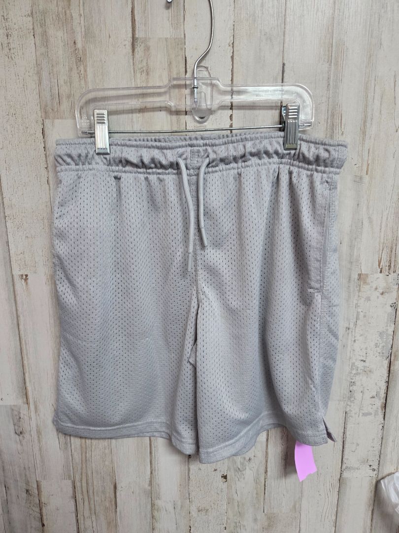 GREY ATHLETIC WORKS MESH SHORTS, BOYS 10/12