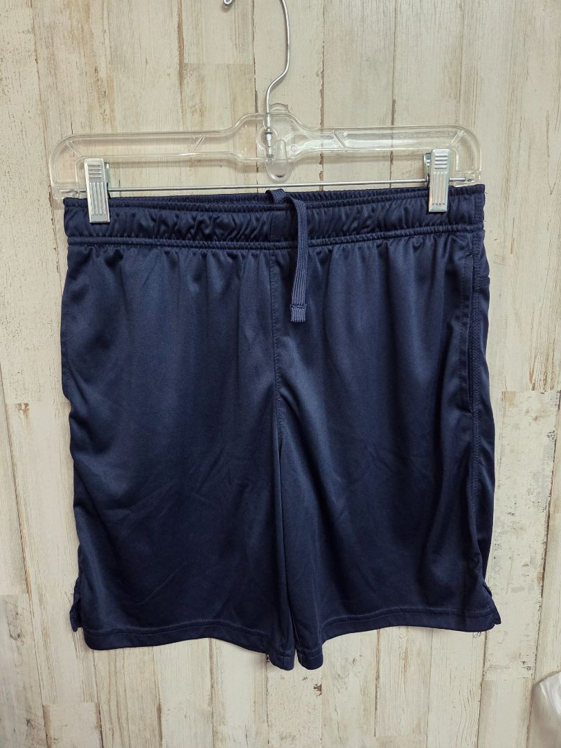 NAVY ATHLETIC WORKS DRI FIT SHORTS, BOYS 10/12