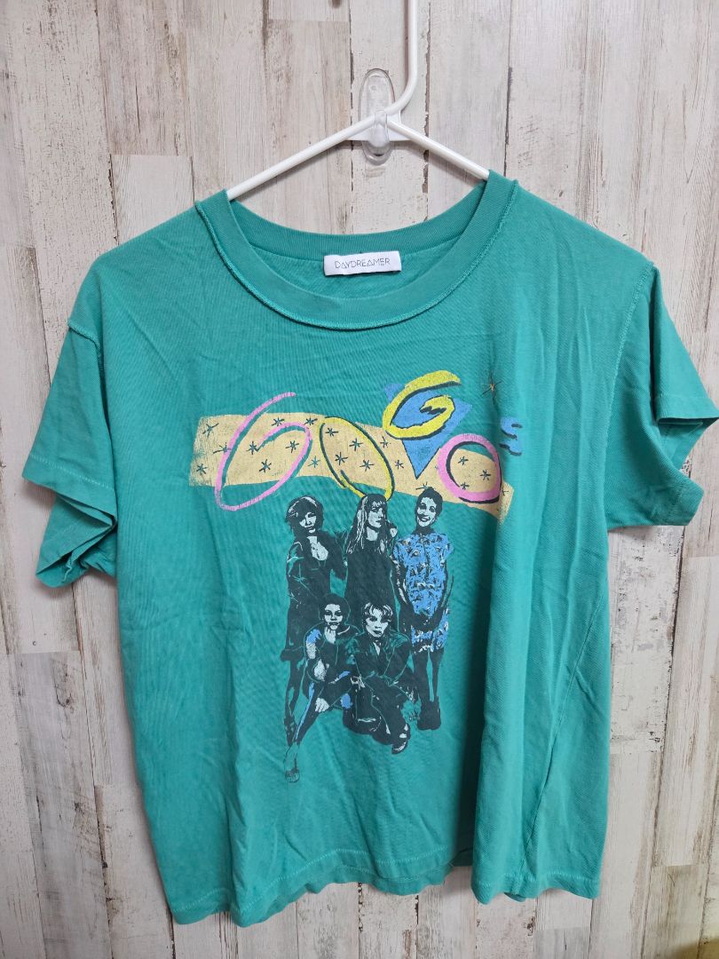 TEAL DAYDREAMER GOGOS TEE, LADIES M