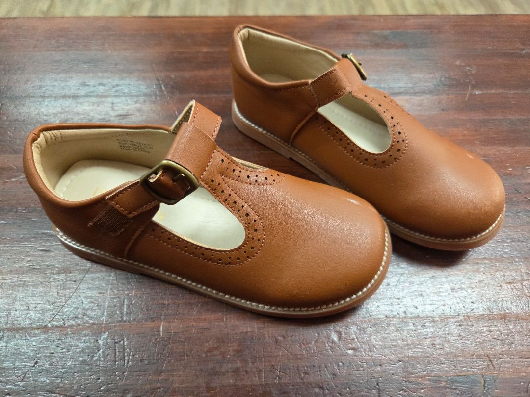 BROWN PHIRAMIN MARY JANES, SHOES 13