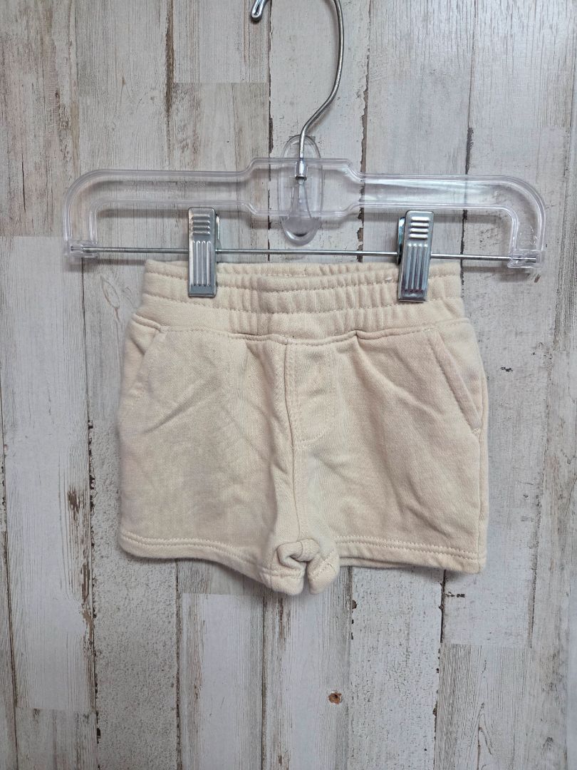 KHAKI GARANIMALS POCKET SHORTS, GIRL 3-6M