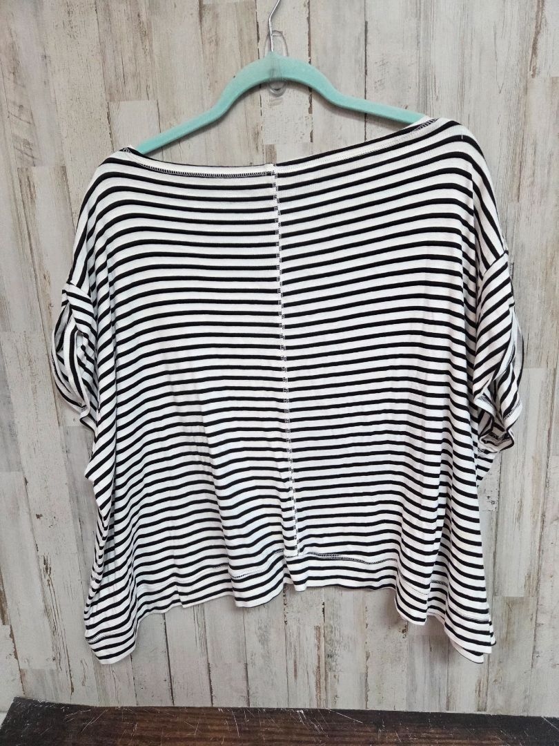 black/white by together striped oversized top, LADIES M