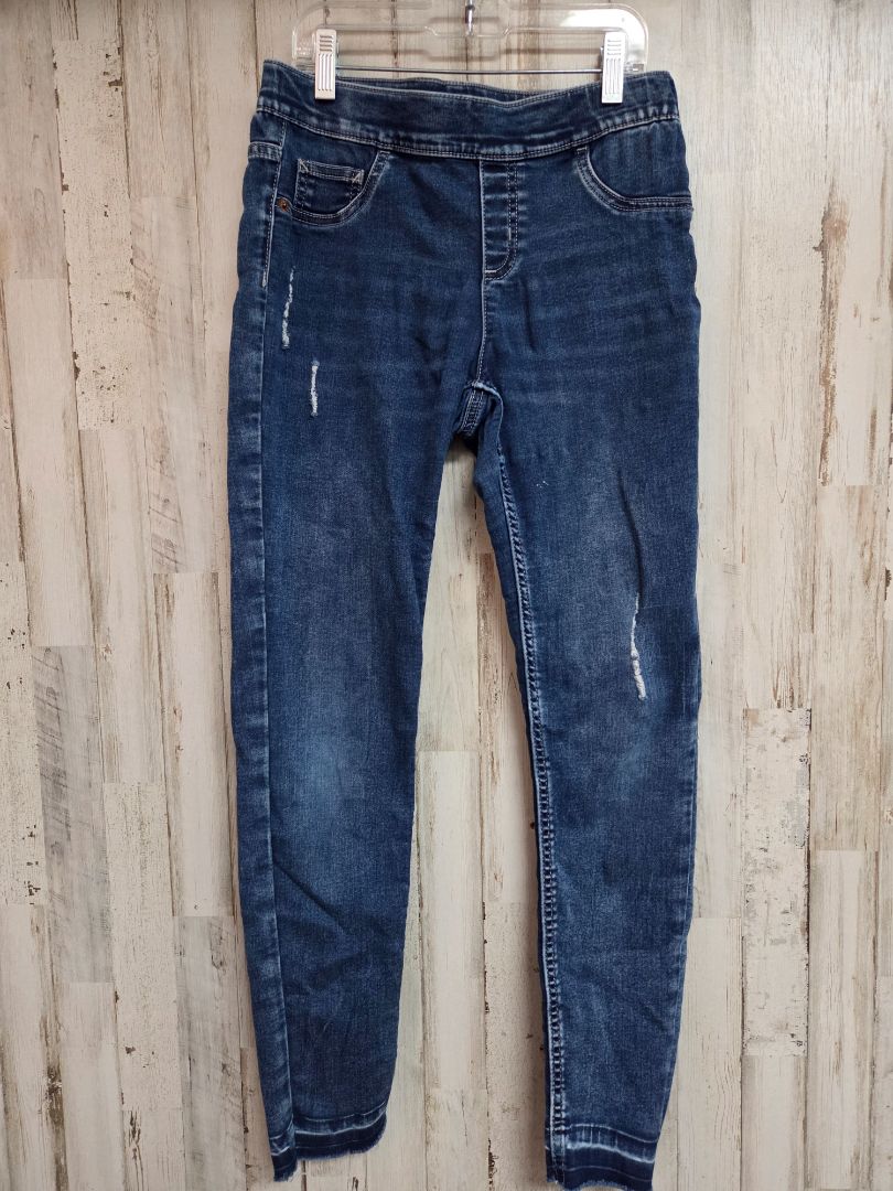 denim justice distressed skinnies, girl 14