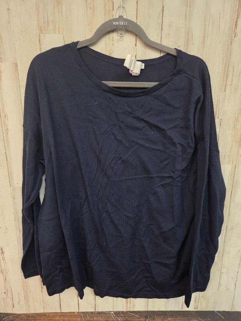 navy j jill longsleeve sweater, LADIES XL