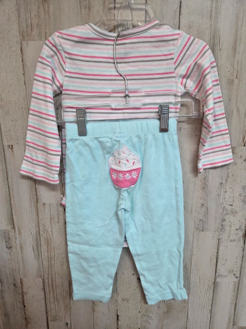 white carters cupcake outfit, girl 18m