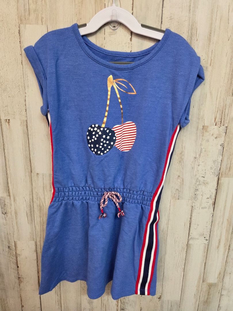 BLUE CAT & JACK CHERRY ROMPER, GIRL 6